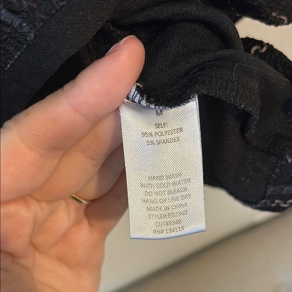 Elodie Black Sleeveless Fit and Flare Mini Dress - Picture 3 of 5